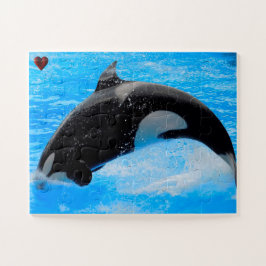 Quebra-cabeça Jigsaws Orcas ou Baleias Assassinas