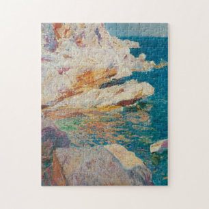 Quebra-cabeça Joaquin Sorolla Y Bastida - Rochas Em Javea.