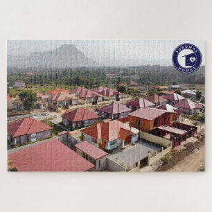 Quebra-cabeça Jobomax Homes Grande Puzzle - Cidade Doumbouyah