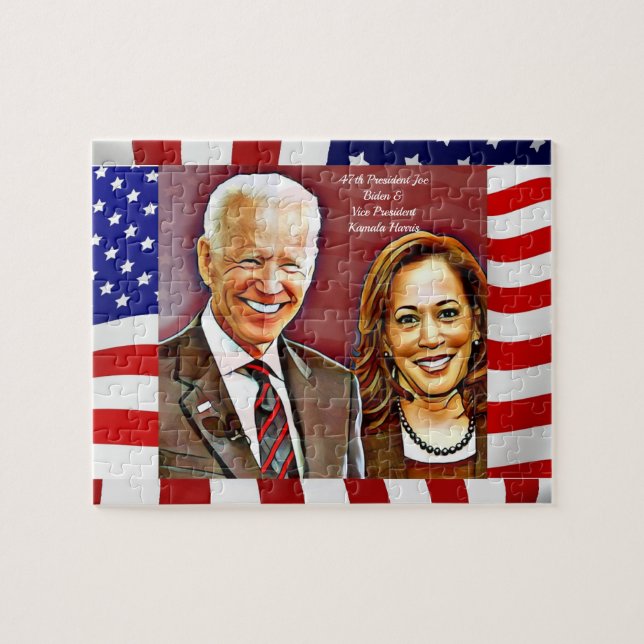Quebra-cabeça Joe Biden & Kamala Harris_ (Horizontal)