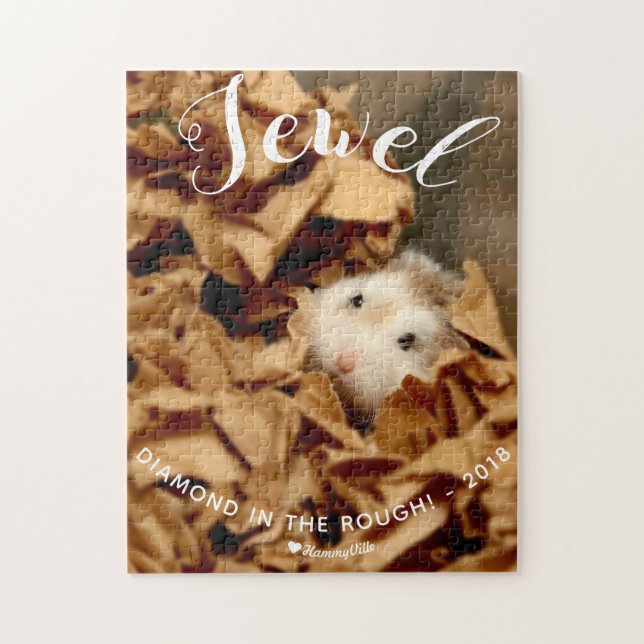 Quebra-cabeça Joel de Hamster Bonito (Vertical)