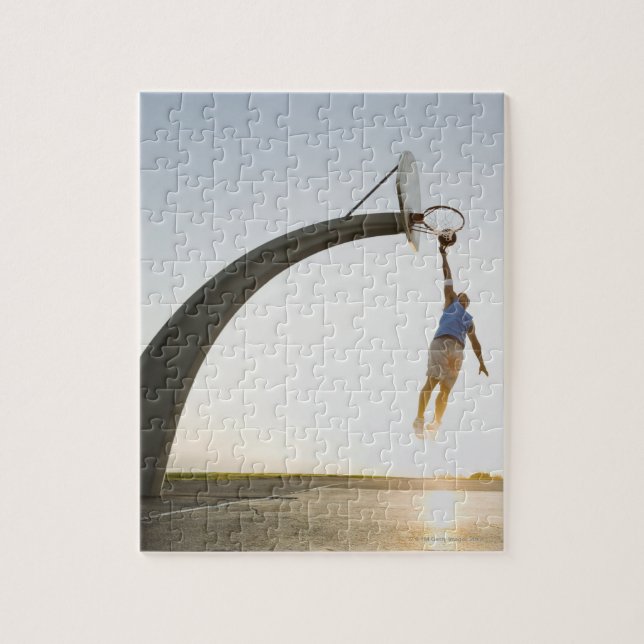 Quebra-cabeça Jogador de basquete 3 (Vertical)