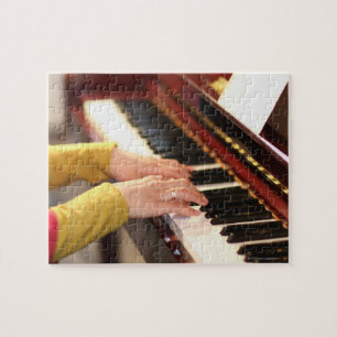 Quebra-cabeça Jogando o piano