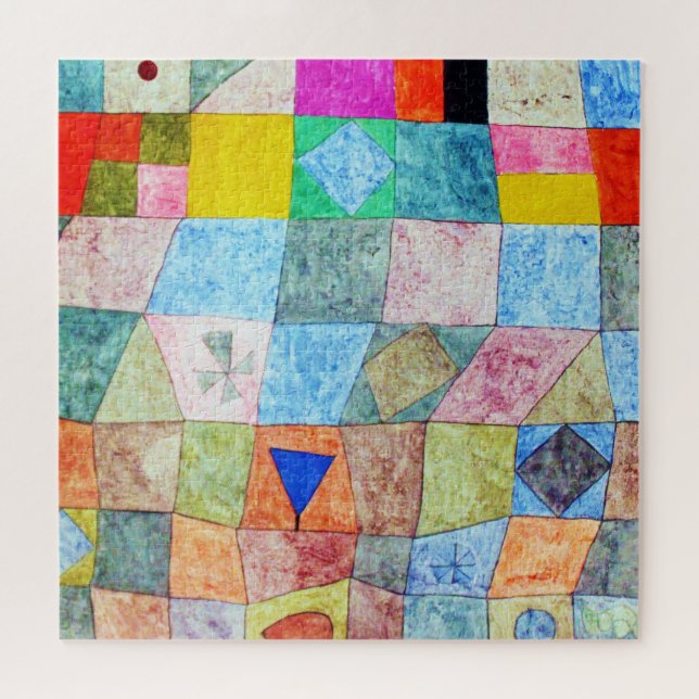 Quebra-cabeça Jogo Amigável, Paul Klee (Horizontal)