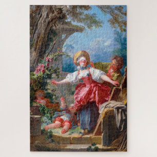 Quebra-cabeça Jogo da etiqueta, Fragonard
