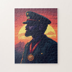 Quebra-cabeça Jogo de Atividade de Mosaico de Imagem Oculta Patr