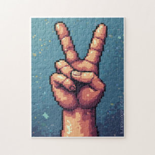 Quebra-cabeça Jogo de Atividade de Mosaico de Imagem Oculta Patr