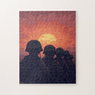 Quebra-cabeça Jogo de Atividade de Mosaico de Imagem Oculta Patr
