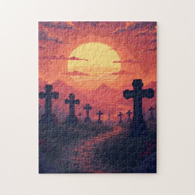 Quebra-cabeça Jogo de Atividade de Mosaico de Imagem Oculta Patr (Vertical)