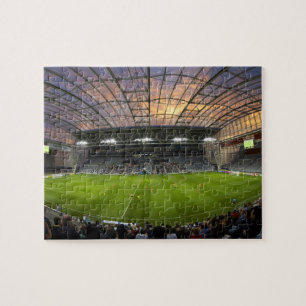Quebra-cabeça Jogo de futebol, Forsyth Barr Stadium, Dunedin