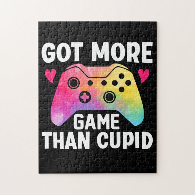 Quebra-cabeça Jogo de Vídeo Got More Game Than Cupid Valentine (Vertical)