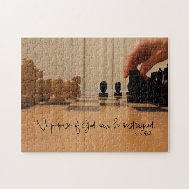 Quebra-cabeça Jogo de xadrez (Horizontal)