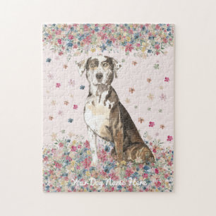 Quebra-cabeça jogo do cão leopardo Catahoula da Louisiana