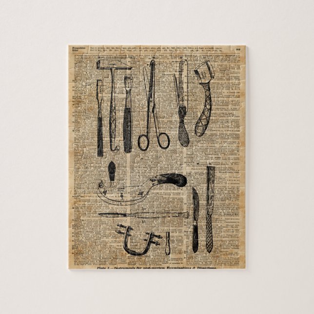 Quebra-cabeça Jogos antigos do Necropsy, zombi Apoalypse, arte (Vertical)