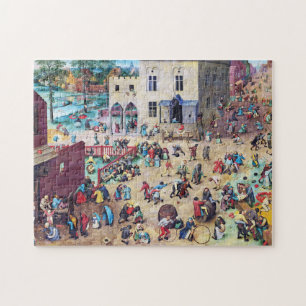 Quebra-cabeça Jogos Infantis, Pieter Bruegel
