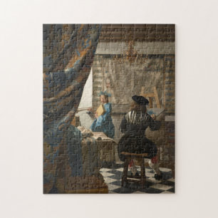 Quebra-cabeça Johannes Vermeer, A Arte Da Pintura