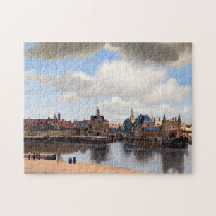 Quebra-cabeça Johannes Vermeer - Visão de Delft