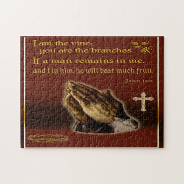 Quebra-cabeça John 15:5 (Horizontal)