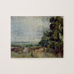 Quebra-cabeça John Constable   uma estrada secundária com