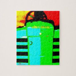 Quebra-cabeça John Deere Green Trator - Fazenda Fotografia