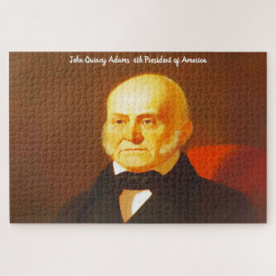 Quebra-cabeça John Quincy Adams 6º Presidente da América.