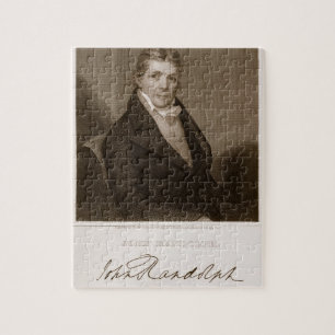 Quebra-cabeça John Randolph (1773-1833) gravado por Thomas B.