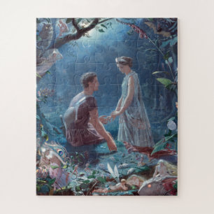 Quebra-cabeça John Simmons Hermia e Lysander Uma Noite de Verão