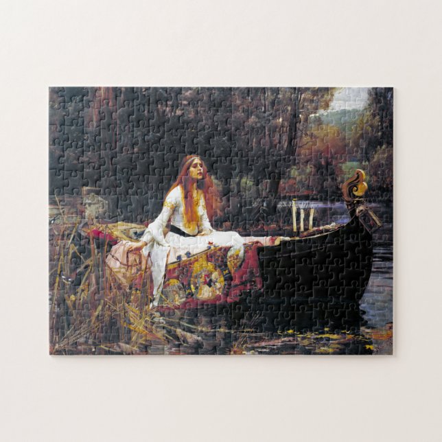 Quebra-cabeça John William Waterhouse A Senhora De Shalott (Horizontal)