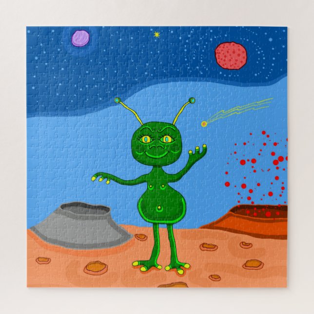 Quebra-cabeça Jolly, a Alienígena (Vertical)