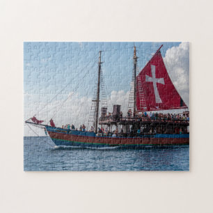 Quebra-cabeça Jolly Roger Barbados.