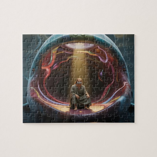 Quebra-cabeça Jonah in the Belly of a Fish Puzzle (Horizontal)