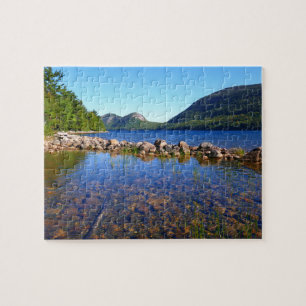 Quebra-cabeça Jordan Pond I no Parque Nacional de Acadia