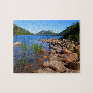 Quebra-cabeça Jordan Pond II no Parque Nacional Acadia