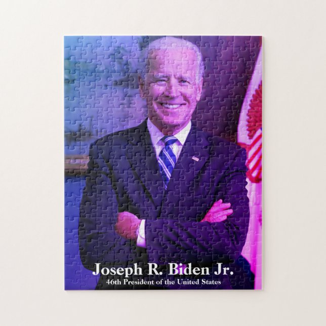 Quebra-cabeça Joseph Joe Biden - 46º Presidente dos Estados Unid (Vertical)