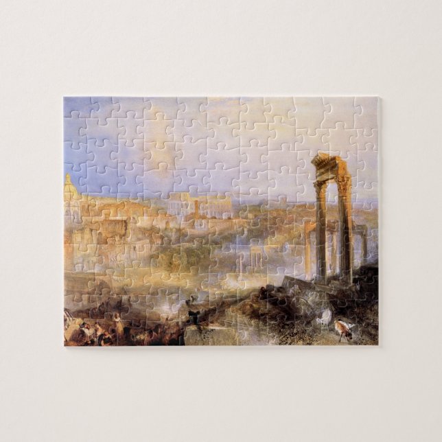 Quebra-cabeça Joseph Mallord Turner - acampamento moderno (Horizontal)