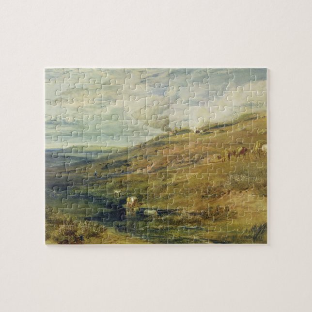 Quebra-cabeça Joseph Mallord William Turner | Dartmoor: O ácido (Horizontal)