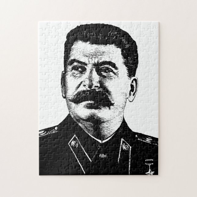 Quebra-cabeça Joseph Stalin, USSR, CCCP, Soviet Union, Communism (Vertical)