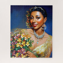 Josephine Baker Floral Art