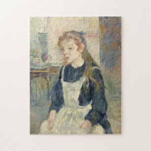 Quebra-cabeça Jovem Menina com um Avental Berthe Morisot