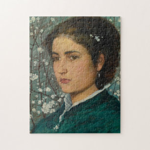 Quebra-cabeça Jovens Beleza (Mulher Elegante) (Retrato feminino)