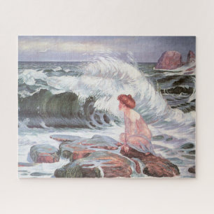 Quebra-cabeça Jovens e a Grande Onda (por Frantisek Kupka)