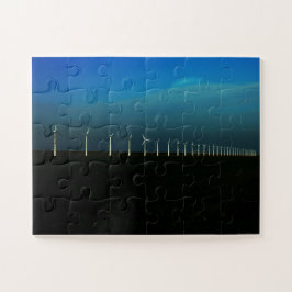 Quebra-cabeça jpcna do Windfarm 11x14 30pc