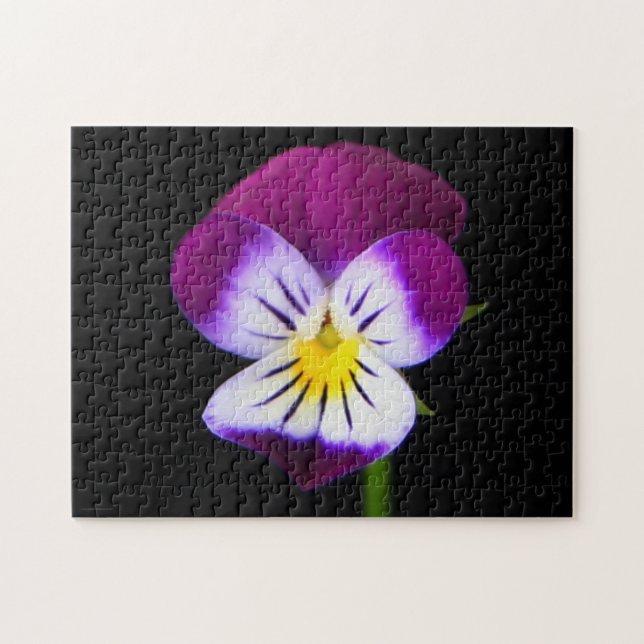 Quebra-cabeça jpcnm violet Flower 11x14 252pc (Horizontal)