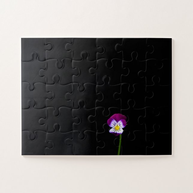 Quebra-cabeça jpcnm violet Flower 11x14 30pc (Horizontal)