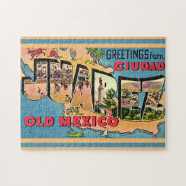 Quebra-cabeça Juarez Mexico Saudação