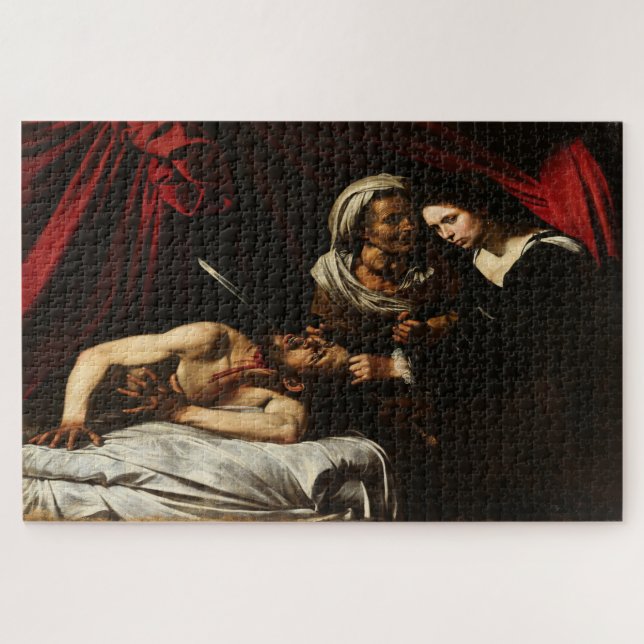 Quebra-cabeça Judith Death Holofernes por Caravaggio (Horizontal)