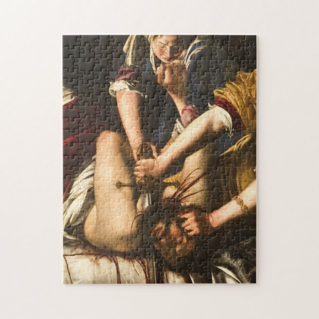 Quebra-cabeça Judith Slaying Holofernes - Artemisia Gentileschi (Vertical)