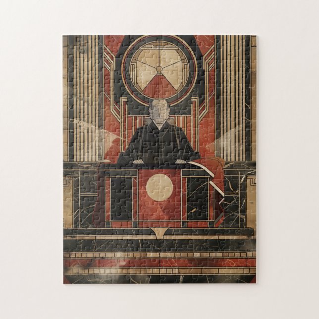 Quebra-cabeça Juíza séria (Vertical)