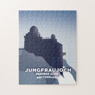 Quebra-cabeça Jungfraujoch, Alps Jungfraujoch Bernese