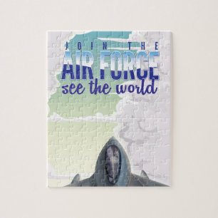 Quebra-cabeça Junte-se ao Poster da Força Aérea